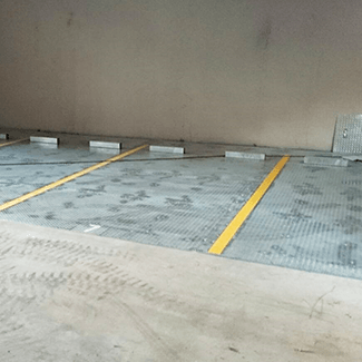 機械式駐車場埋戻し