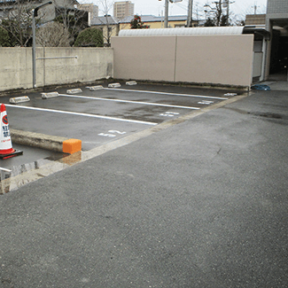 機械式駐車場埋戻し